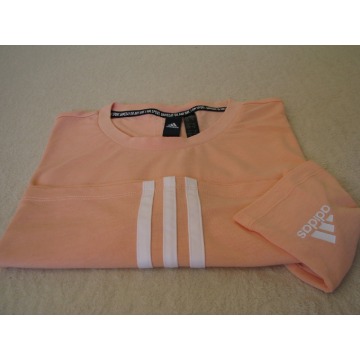 T-shirt, koszulka sportowa Adidas brzoskwiniowa rozm. M