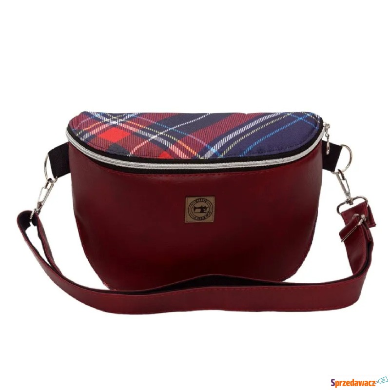 Bordo Kratka Torebka Nerka Damska 2w1 - Torby, torebki, teczki - Chorzów
