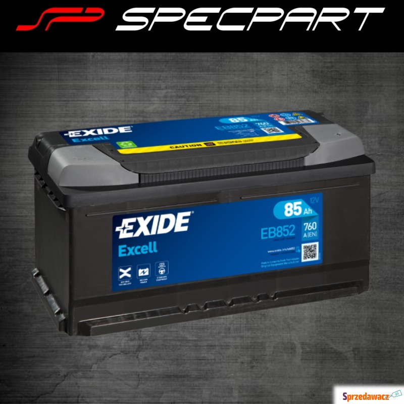 Akumulator 80Ah 700A Exide Excell - Akumulatory - Łódź