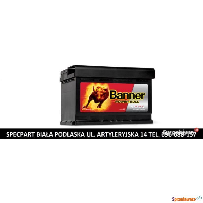 Akumulator 74Ah 680A Banner Power Bull - Akumulatory - Biała Podlaska