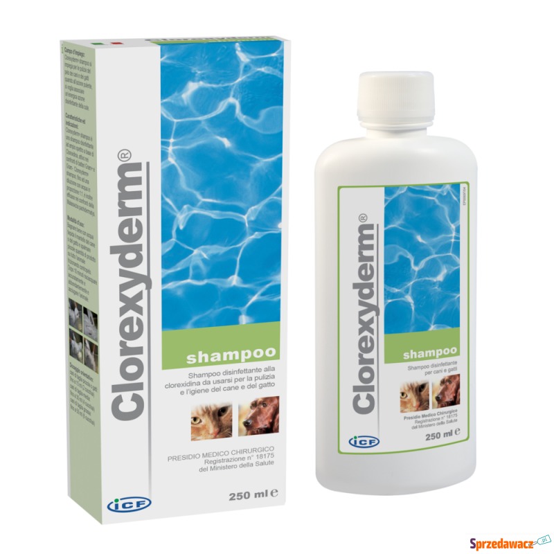 Clorexyderm Szampon - Pielęgnacja włosów i sk... - Akcesoria dla psów - Toruń