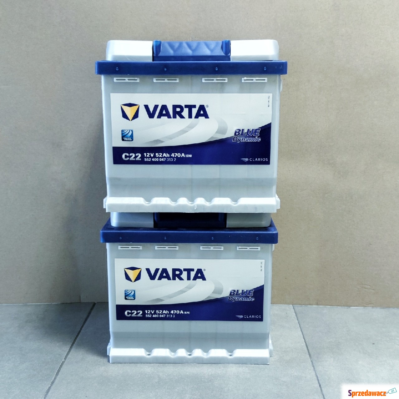 Akumulator 52Ah 470A EN Varta Blue...