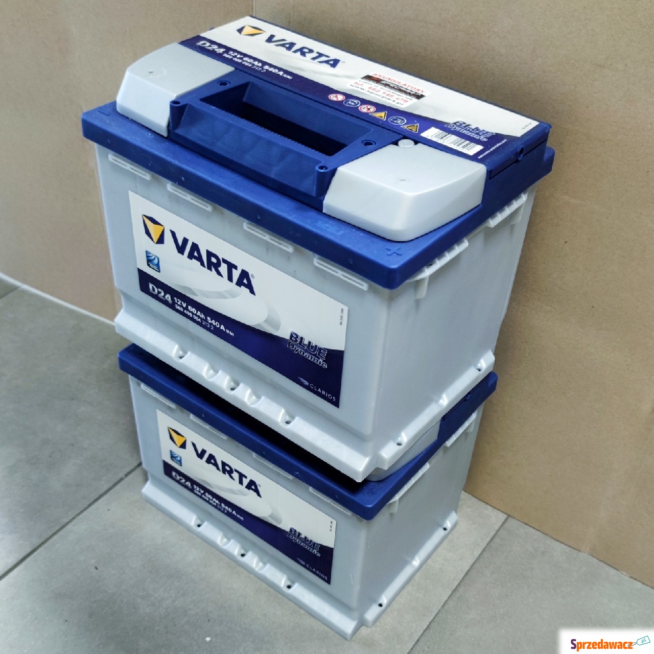 Akumulator 60Ah 540A EN Varta Blue...