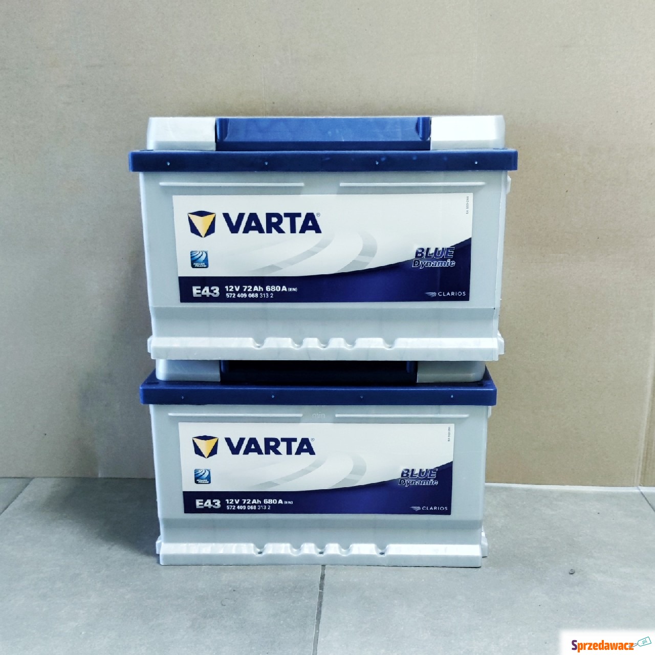 Akumulator 72Ah 680A EN Varta Blue...