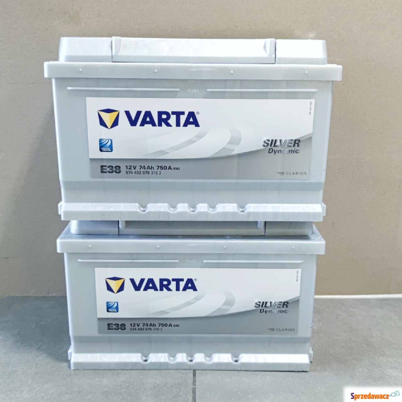 Akumulator 74Ah 750A EN Varta...