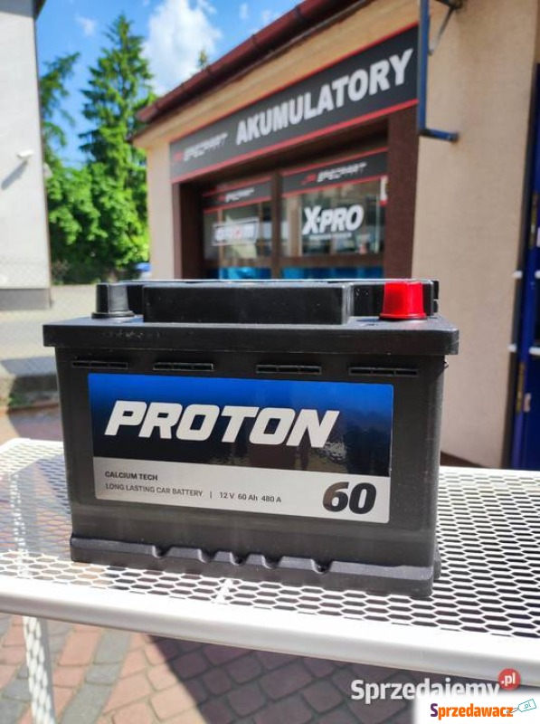 Akumulator 60Ah 480A PROTON