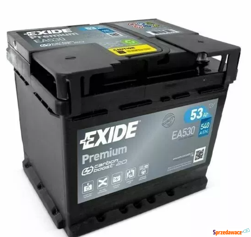 Akumulator 53Ah 540A Exide Premium...