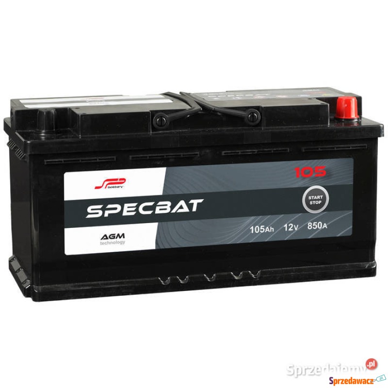 Akumulator 105Ah 850A Specbat agm...