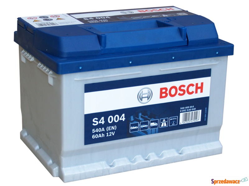 Akumulator 60Ah 540A Bosch S4004