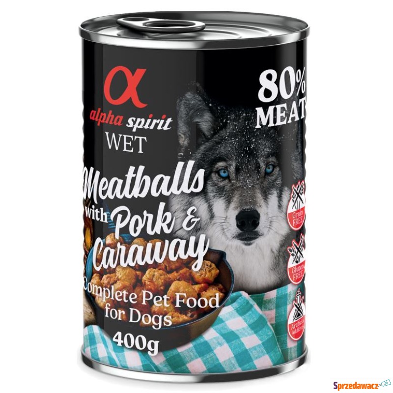 alpha spirit Dog Meatballs, 6 x...