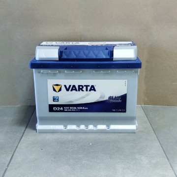 Akumulator 60Ah 540A EN Varta Blue Dynamic D24 - Akumulatory - Lublin - zdjęcie 2
