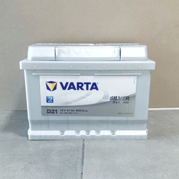 Akumulator 61Ah 600A EN Varta Silver Dynamic D21