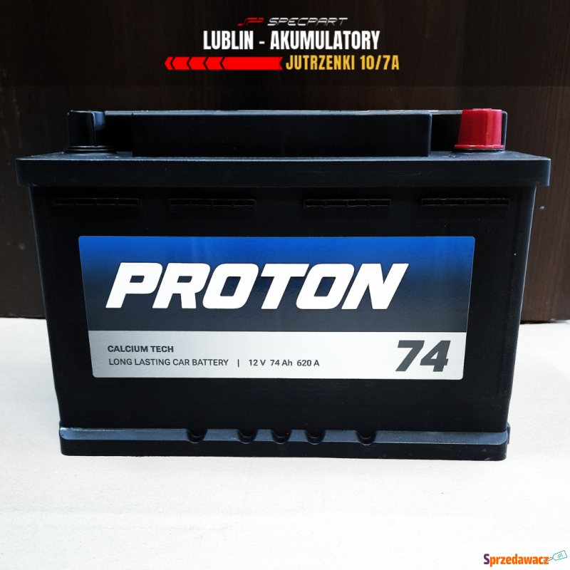 Akumulator 74Ah 620A PROTON - Akumulatory - Lublin