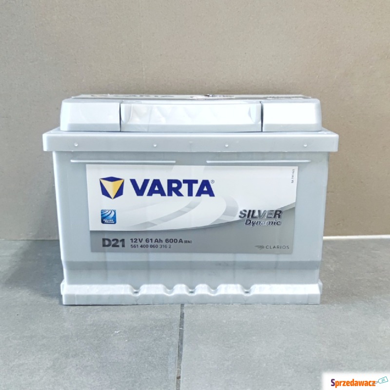 Akumulator 61Ah 600A EN Varta Silver Dynamic D21 - Akumulatory - Lublin