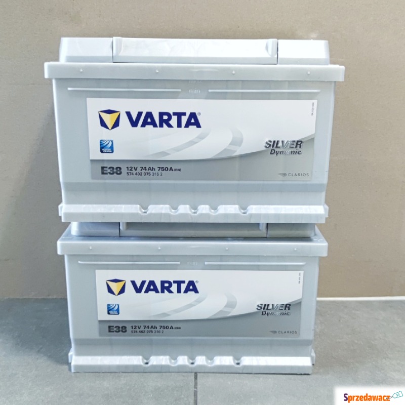 Akumulator 74Ah 750A EN Varta Silver Dynamic E38 - Akumulatory - Lublin