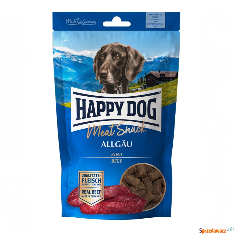 Przekąska Happy Dog Meat - Allgäu, 6 x 75 g,... - Przysmaki dla psów - Orzesze
