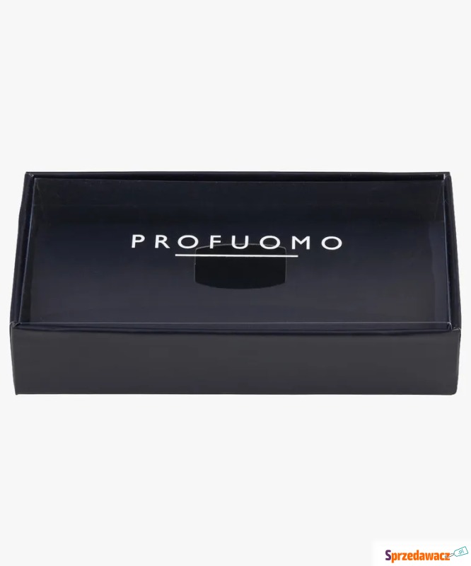 Czarna Mucha z aksamitu Profuomo