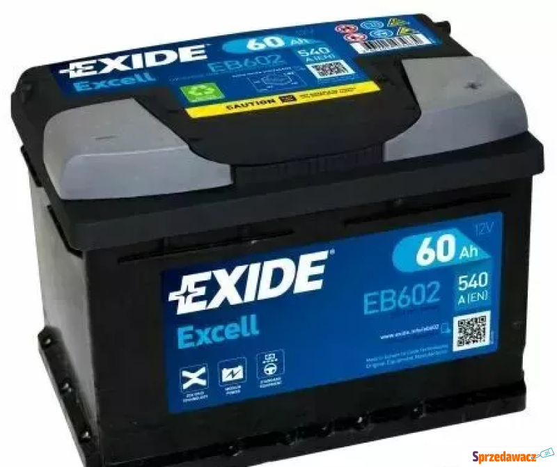 Akumulator 60Ah 540A Exide Excell...