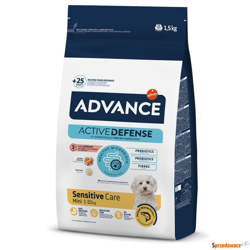 Advance Mini Sensitive - 1,5 kg - Karmy dla psów - Olsztyn