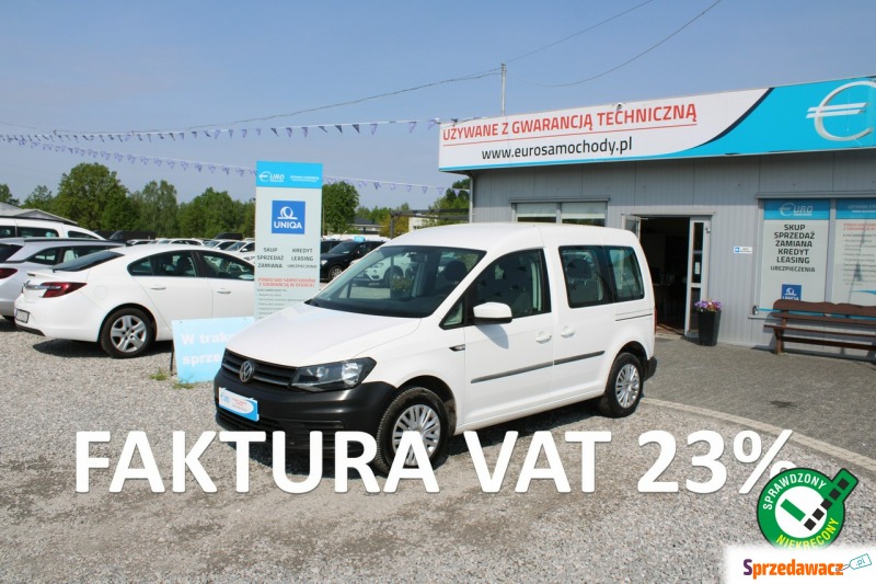 Volkswagen Caddy  Minivan/Van 2016,  1.2 benzyna - Na sprzedaż za 36 900 zł - Warszawa