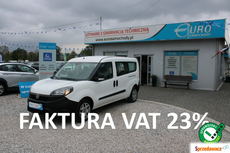Fiat Doblo  Kombi 2019,  1.2 diesel - Na sprzedaż za 32 899 zł - Warszawa