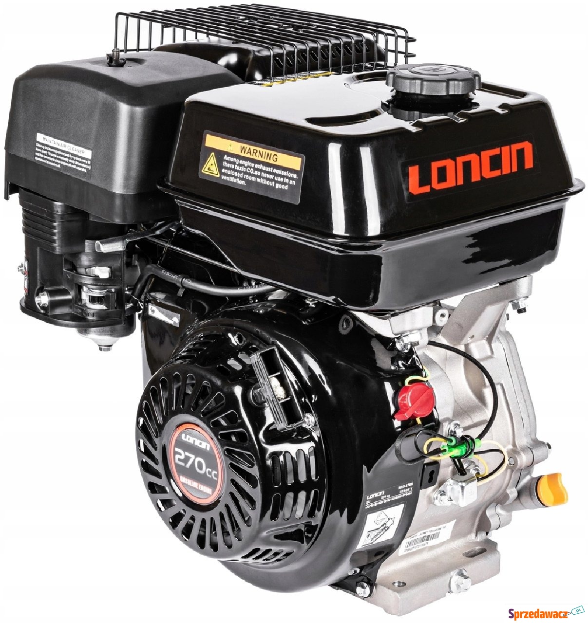 SILNIK LONCIN G270F-C SPALINOWY...