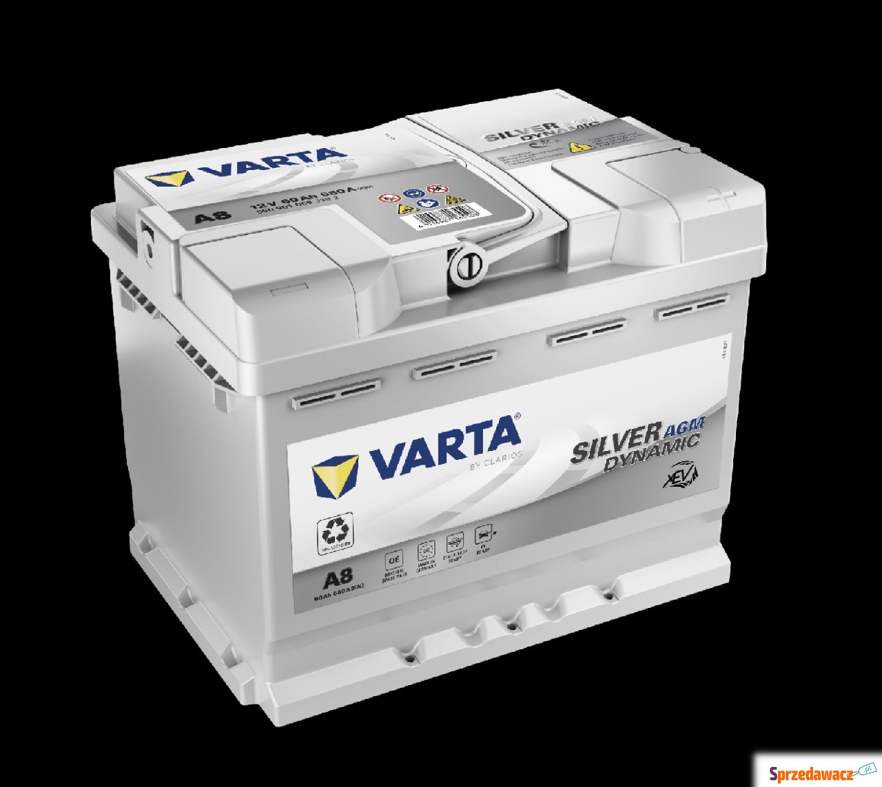 Akumulator 60Ah 680A Varta Silver...