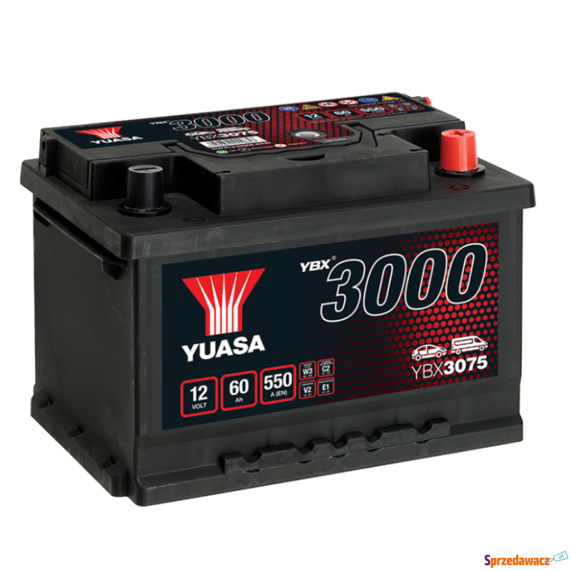 Akumulator 12V 60Ah 550A Yuasa...
