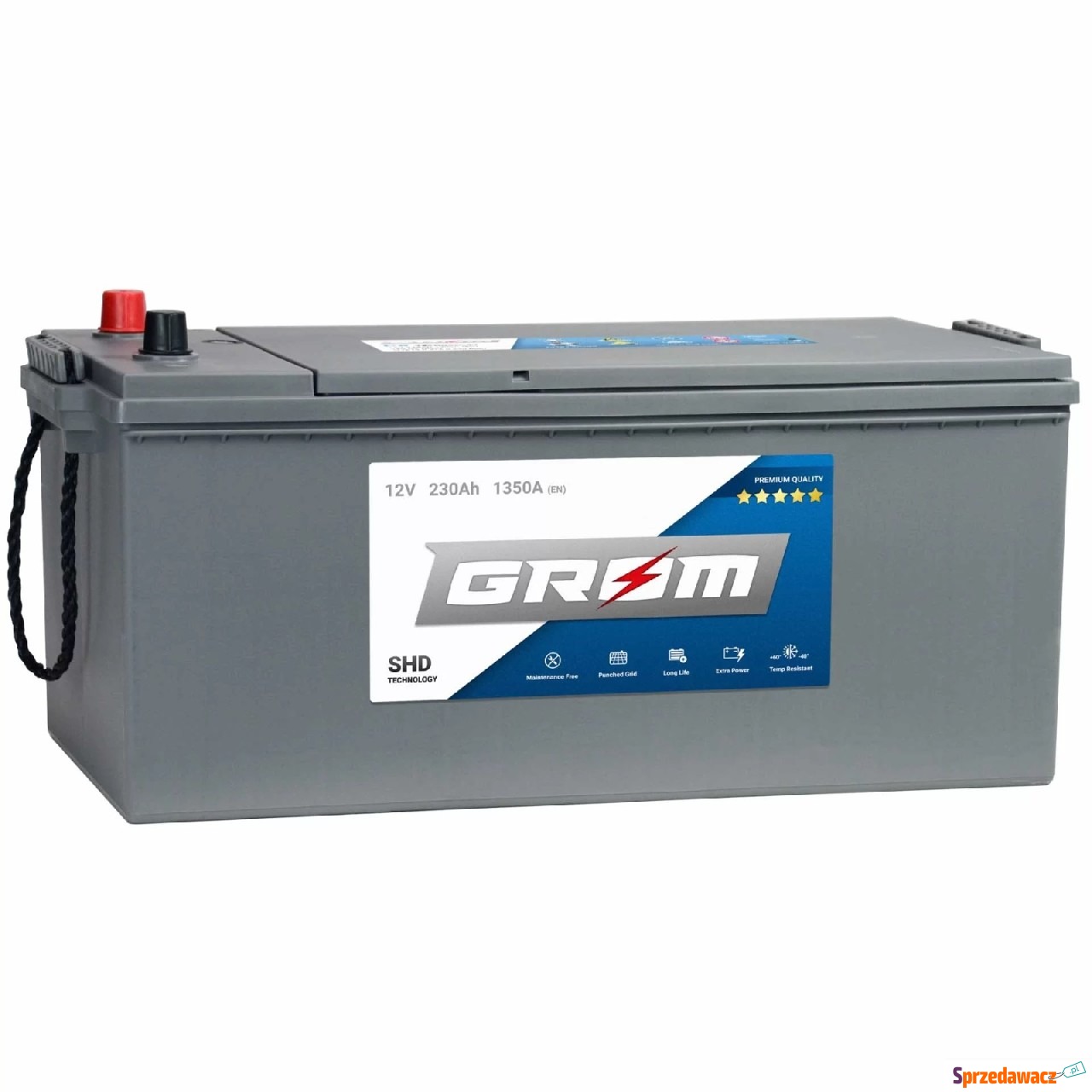 Akumulator 230Ah 1300A Grom Premium