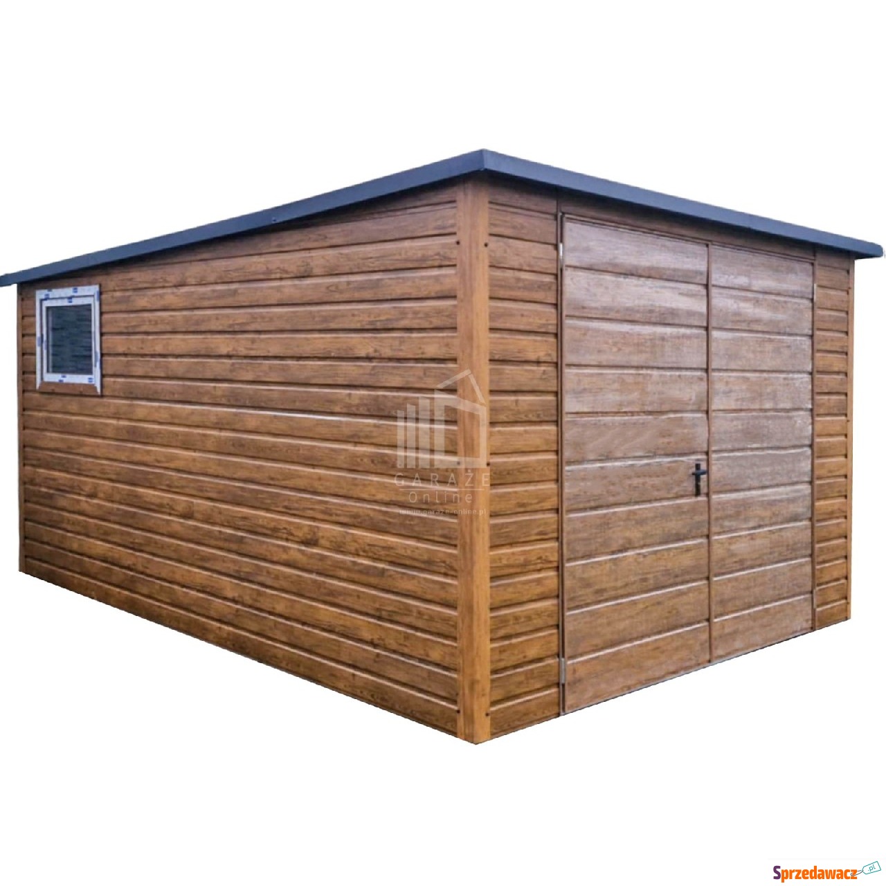 Schowek domek ogrodowy 3x4m Brama...