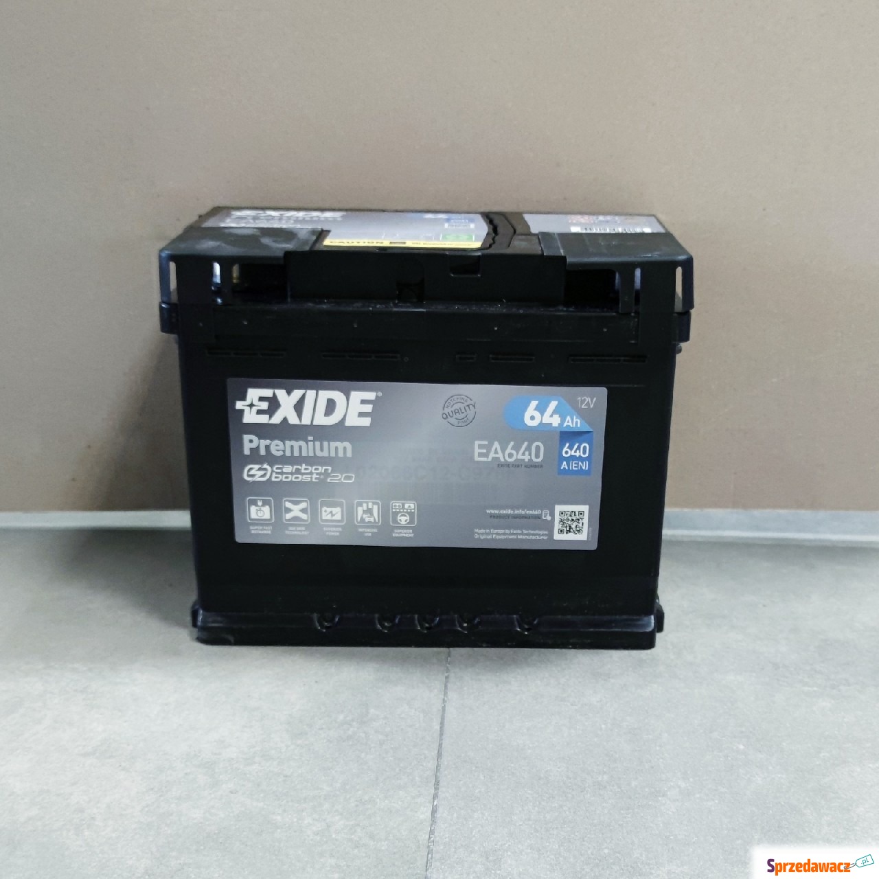 Akumulator 64Ah 640AExide Premium...