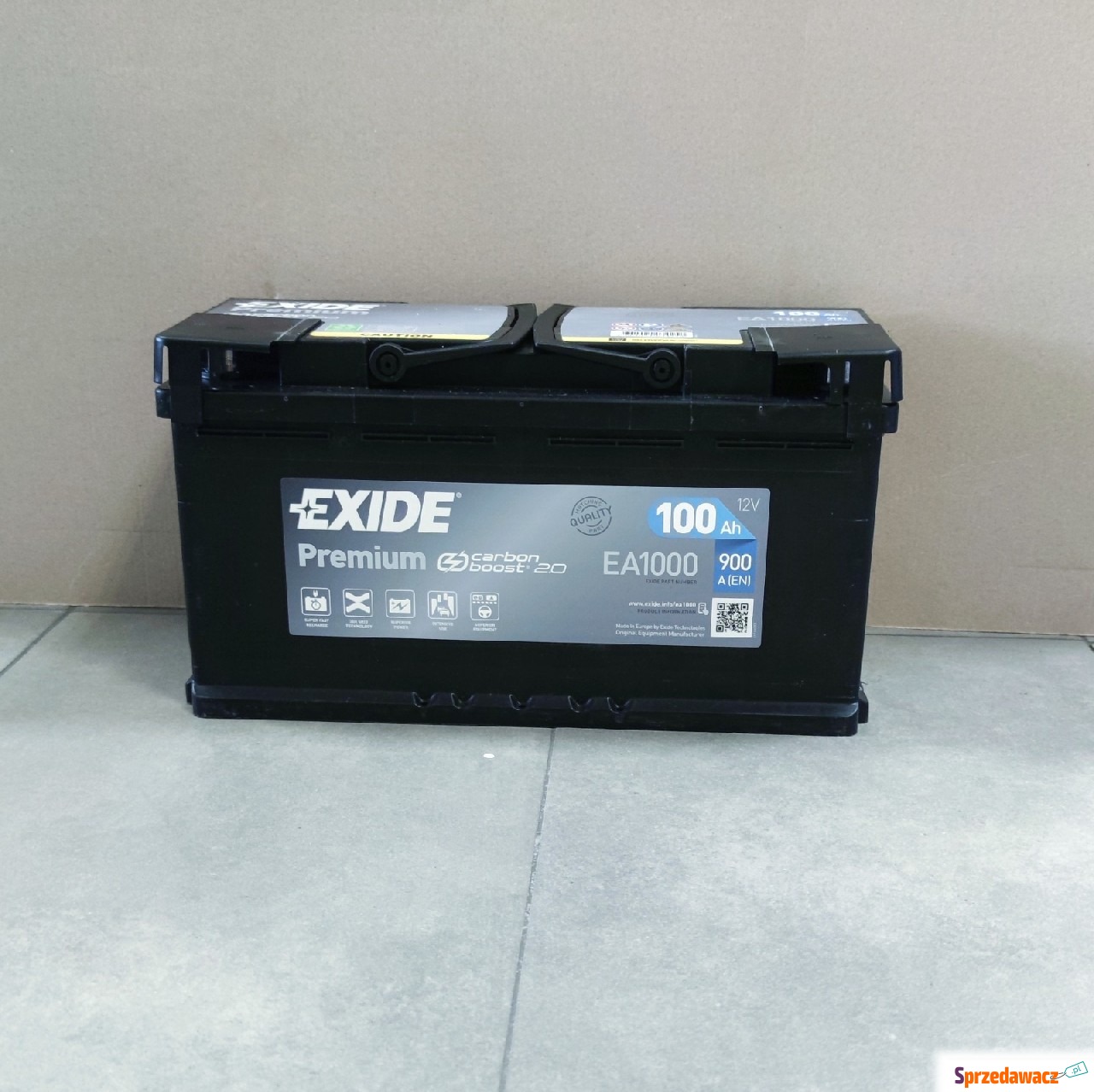 Akumulator 100Ah 900A Exide Premium...