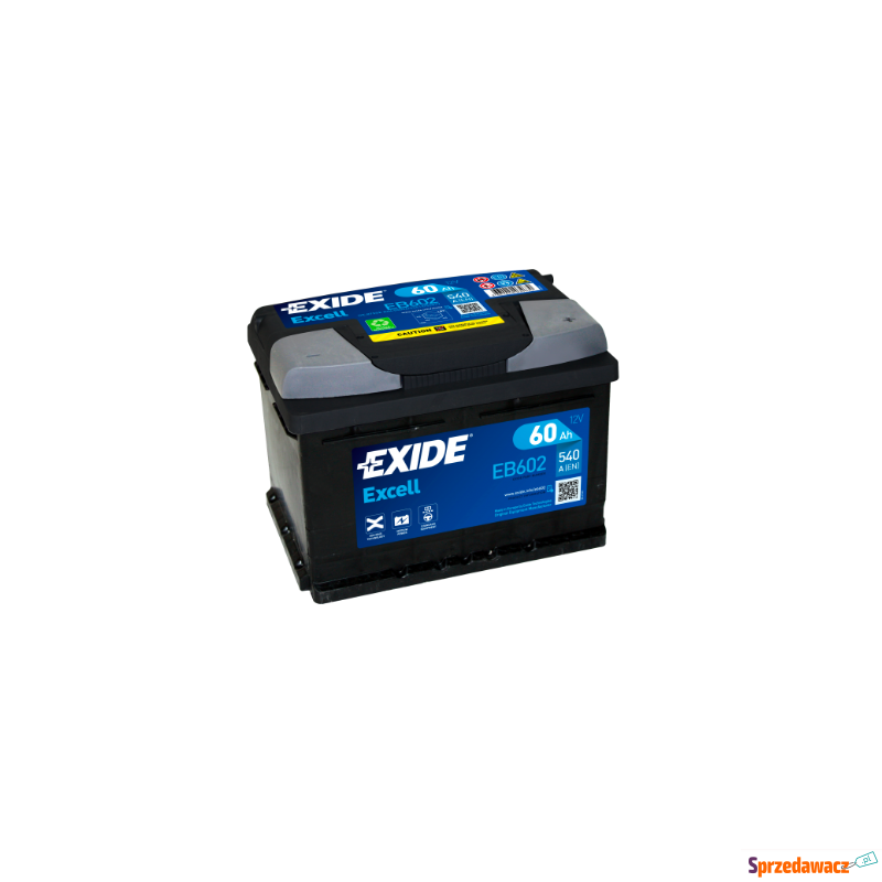 Akumulator 60Ah 540A Exide Excell...