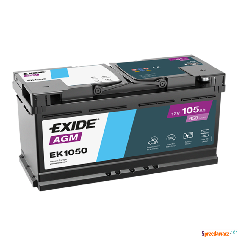 Akumulator 105Ah 950A Exide AGM...