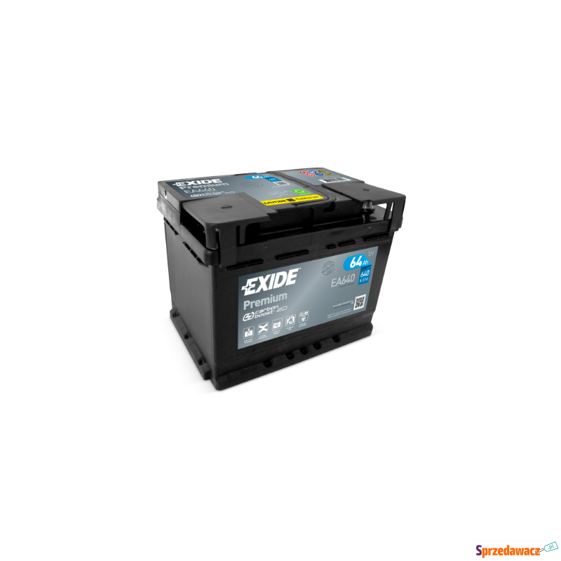 Akumulator 64Ah 640A Exide Premium...