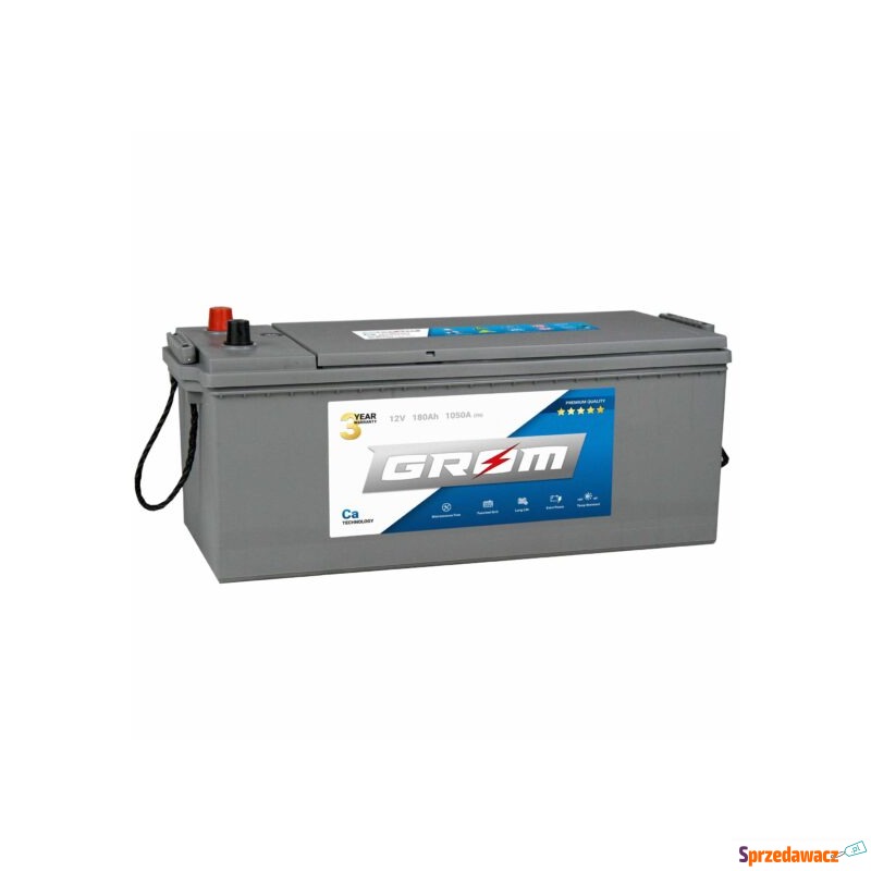 Akumulator 180Ah 1050A L+ Grom...