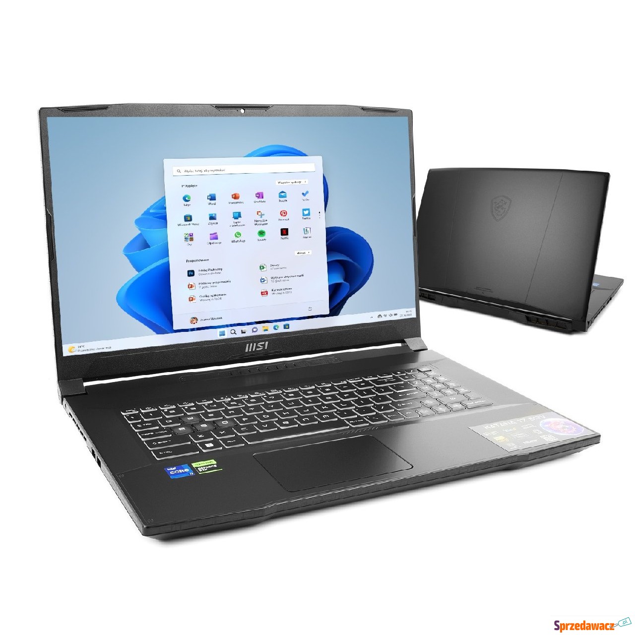 MSI Katana 17 B13VEK-1261XPL -...