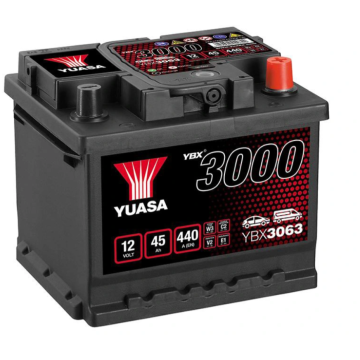 Akumulator 12V 45Ah 440A  Yuasa Standard  Prawy Plus