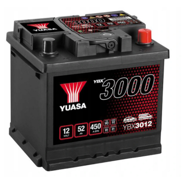 Akumulator 12V 52Ah 450A Yuasa Standard Prawy Plus