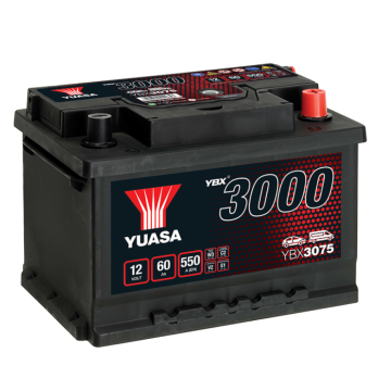 Akumulator 12V 60Ah 550A Yuasa Standard Prawy Plus