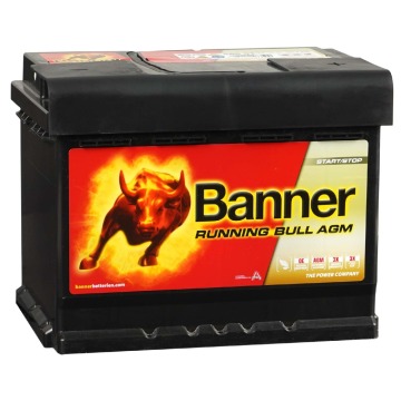Akumulator 60Ah 640A Banner Running Bull AGM