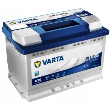 Akumulator 70Ah 760A Varta Blue Dynamic EFB s... - Akumulatory - Gdańsk - zdjęcie 1