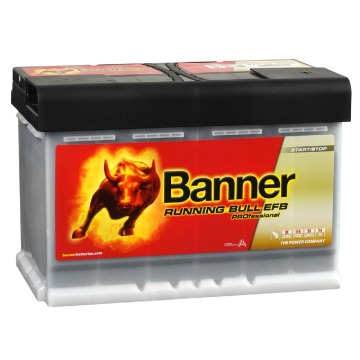 Akumulator 75Ah 700A Banner running bull EFB