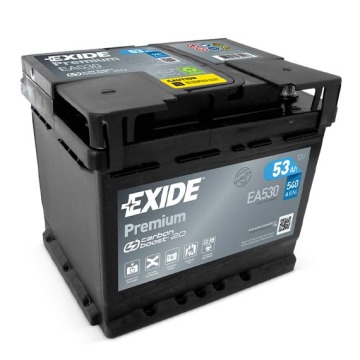 Akumulator 53Ah 540A Exide Premium - Akumulatory - Lublin - zdjęcie 1