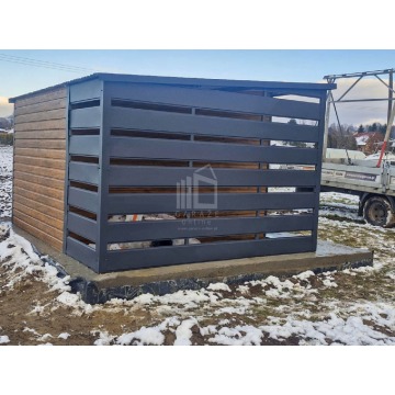 Schowek domek ogrodowy 2,5x3m drzwi okno drew... - Altany, domki, namioty - Żnin - zdjęcie 3