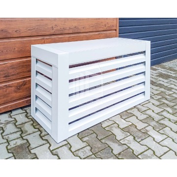 Osłona klimatyzatora 100x40x60cm Biała Zabudowa... - Pozostała architektura... - Szczecin - zdjęcie 3