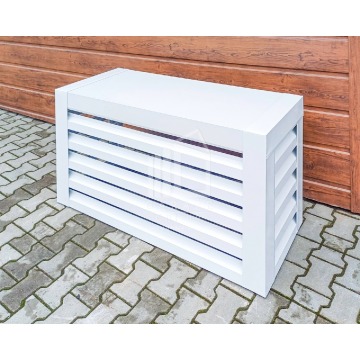 Osłona klimatyzatora 100x40x60cm Biała Zabudowa... - Pozostała architektura... - Szczecin - zdjęcie 2