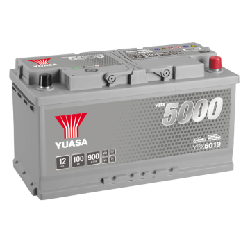 Akumulator 12V 100Ah 900A Yuasa Silver Prawy Plus