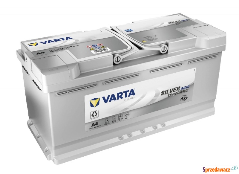 Akumulator 105Ah 950 Varta Silver AGM start&stop... - Akumulatory - Lublin