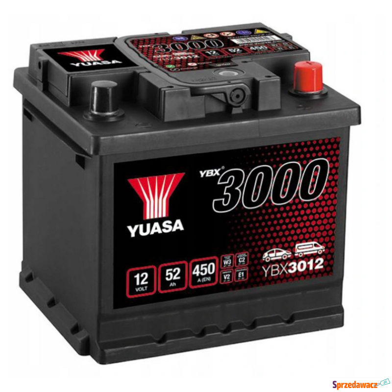Akumulator 12V 52Ah 450A Yuasa Standard Prawy... - Akumulatory - Słupsk